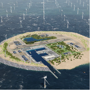 为了氢能产业 丹麦要花 3200亿 建设 人工风电岛