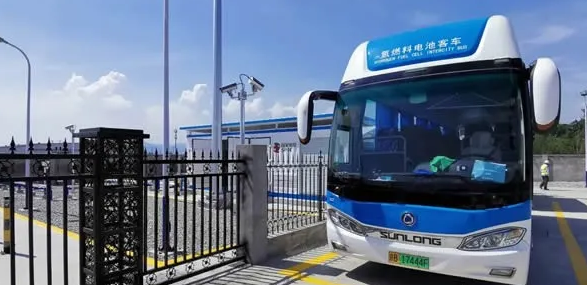 国家电投中关村延庆园加氢站完成首次氢燃料车加氢测试