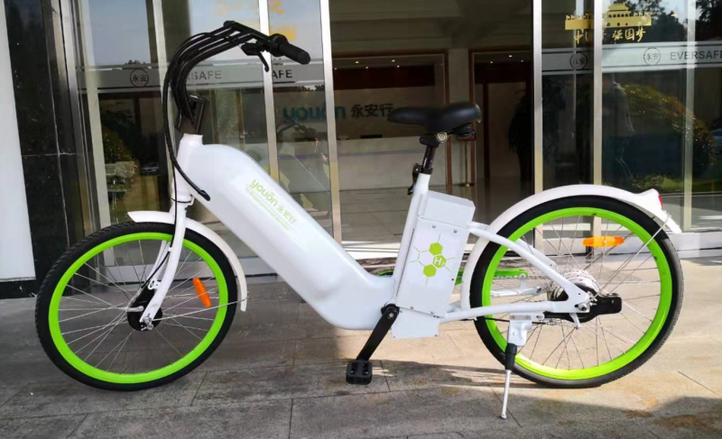  转载 ： 氢燃料电池共享自行车