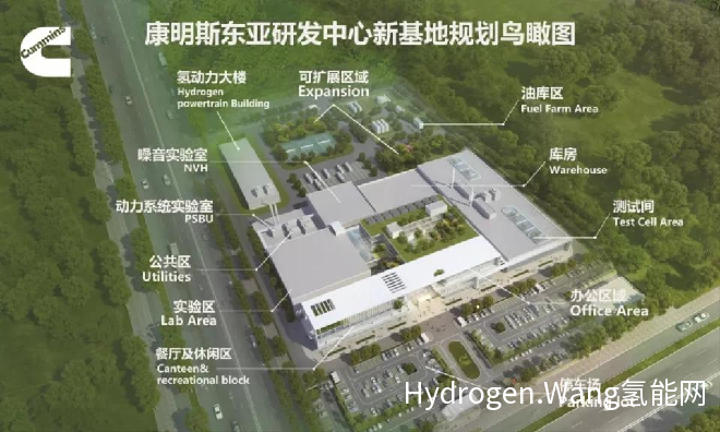 康明斯在华首家氢能源工程中心在武汉正式投入运营