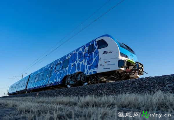 瑞士火车制造商Stadler制造的一辆氢动力列车行驶距离破世界纪录