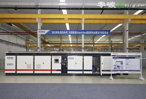 PowerMax 超级氢电站成关注焦点-全国各地媒体走进东德氢能产业园