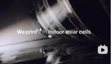 如何大规模生产印刷式室内太阳能电池